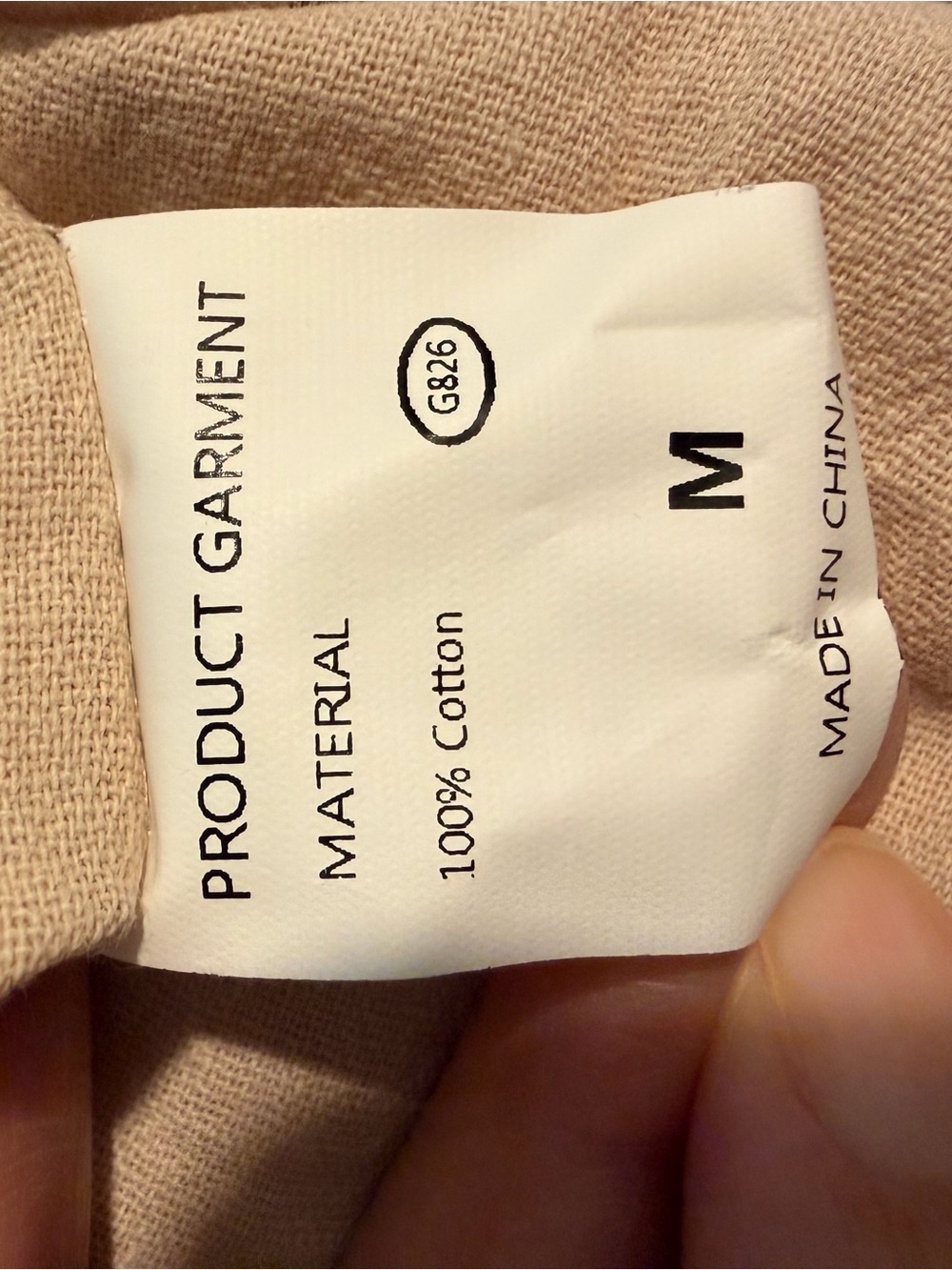 Khaki 2 piece Cotton Lounge Set - Picture 4 of 6